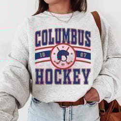 vintage columbus blue jacket sweatshirt t-shirt, blue jackets sweater, blue jackets t-shirt, hockey fan shirt, retro co