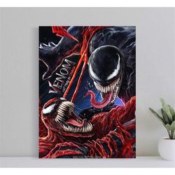 venom let there be carnage movie poster, wall