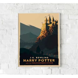 harry potter and the philosopher's stone poster ,