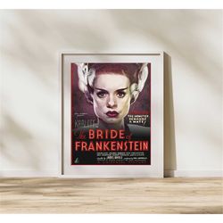 the bride of frankenstein movie poster | boris