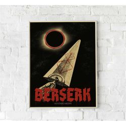 berserk posters - berserk poster prints - guts