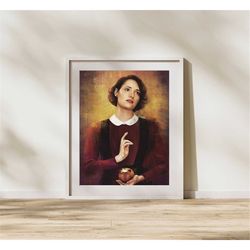 fleabag poster, phoebe bridgers poster, minimalist movie poster,