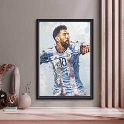 lionel messi argentina national team poster, lionel messi poster