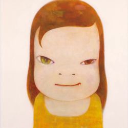 yoshimoto nara poster premium matte vertical poster