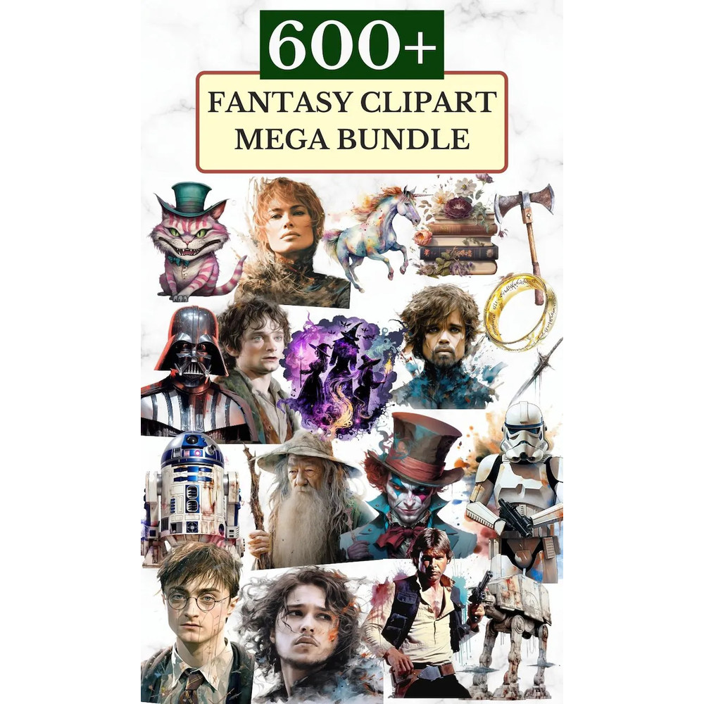 Fantasy SVG Mega Bundle Clipart PNG Clipart For Crafts Graphic Winter Cl ( (7).jpg