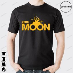 yellow art keith moon logo doristino awesome shirts