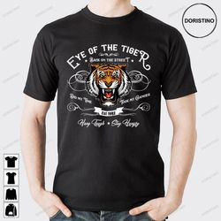 the eye of the tiger rocky doristino limited edition t-shirts
