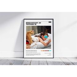 breakfast at tiffany's poster | audrey hepburn |