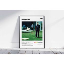 parasite poster | minimalist movie poster | bong