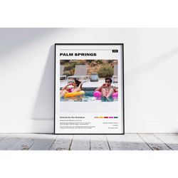 palm springs poster | max barbakow | minimalist