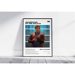 guardians of the galaxy poster, james gunn, minimalist