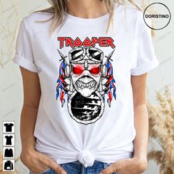 trooper iron maiden doristino awesome shirts