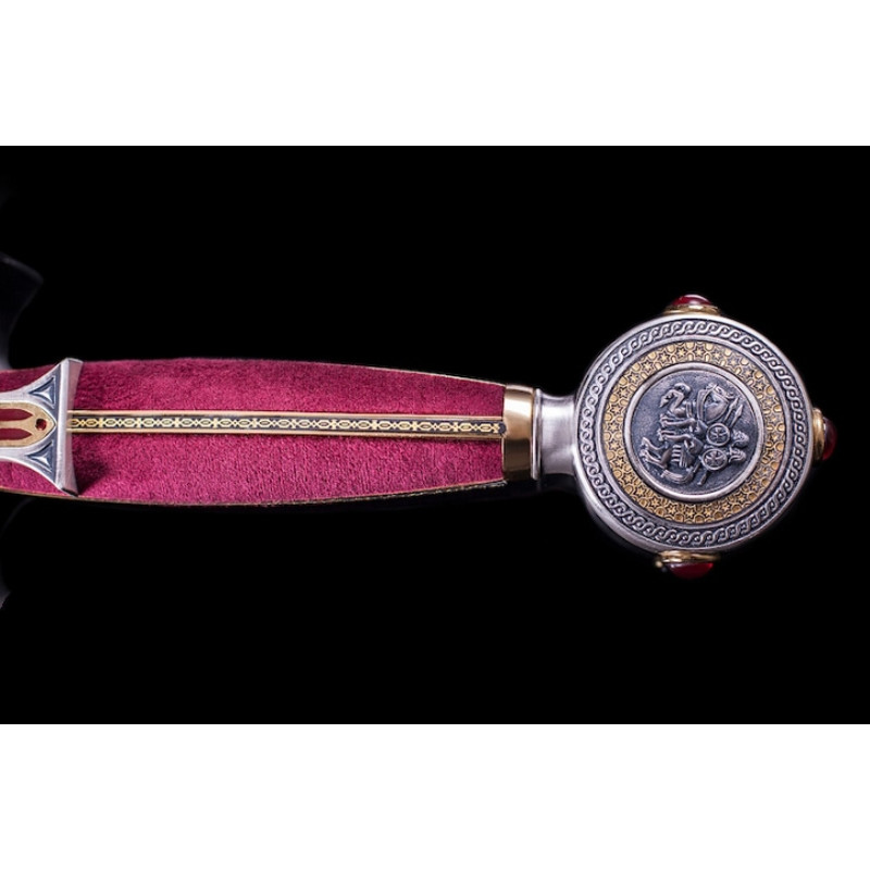 Damascened Templar Sword  Marto