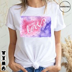 watercolor hawaii love aloha beach vibe doristino awesome shirts
