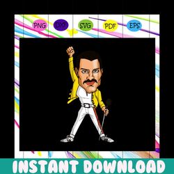 freddie mercury poster art print shirt svg, freddie mercury svg, freddie mercury clipart, freddie mercury fans, svg cut