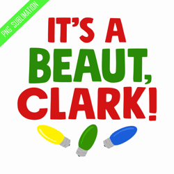 it's beaut clark svg