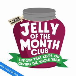 jelly of the month club svg