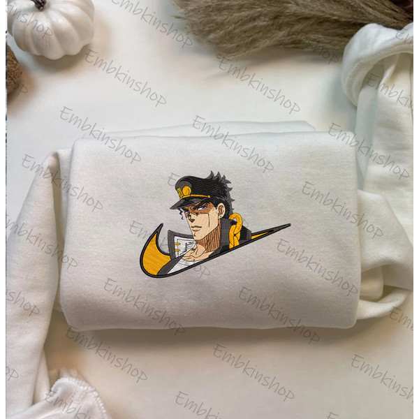 Nike Jotaro Embroidered Sweatshirt Nike Embroidered Sweater