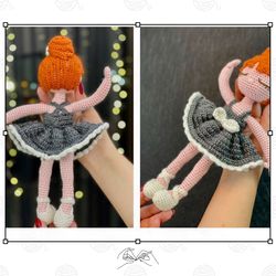 Cute Ballerina Girl Crochet Pattern: Adorable DIY Handcraft for Beginners