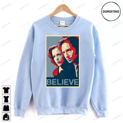 scully and mulder believe x- files doristino awesome shirts