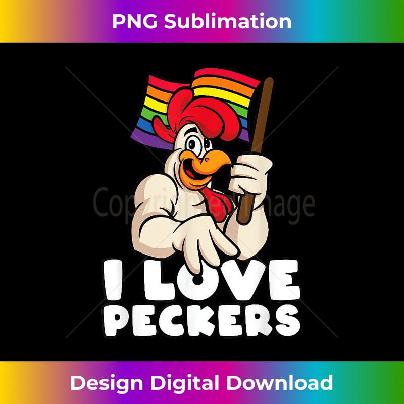 YD-20231117-1003_LGBT Rainbow Flag Rooster Pun I Love Peckers Gay Chicken Dad 1308.jpg
