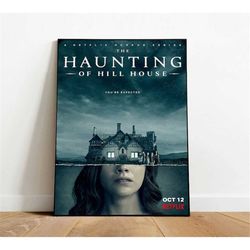 the haunting of hill house poster, canvas wall