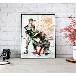 metal gear solid poster - metal gear solid