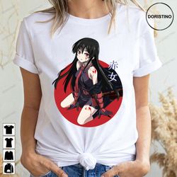 red art cirlce akame akame ga kill doristino limited edition t-shirts
