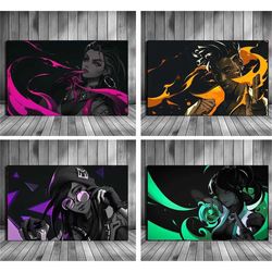 valorant poster-16 poster- valorant 2023 poster - valorant