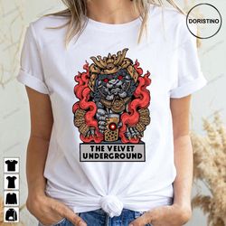 retro art heavy metal the velvet underground doristino awesome shirts