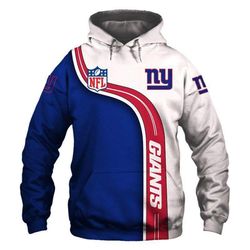 New York Giants Hoodie 3D Style1810 All Over Printed