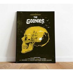 the goonies poster, canvas wall art, rolled canvas