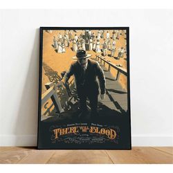 there will be blood poster, canvas wall art,