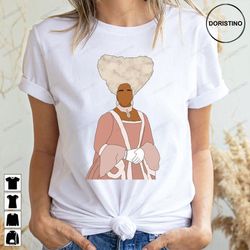 queen charlotte a bridgerton story art doristino limited edition t-shirts
