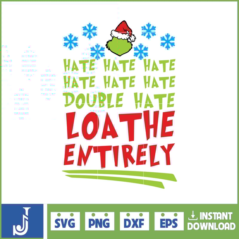 Grinch Svg, Grinch Christmas Svg, Grinch Clipart Files, Cricut and Silhouette Files Digital File (109).jpg