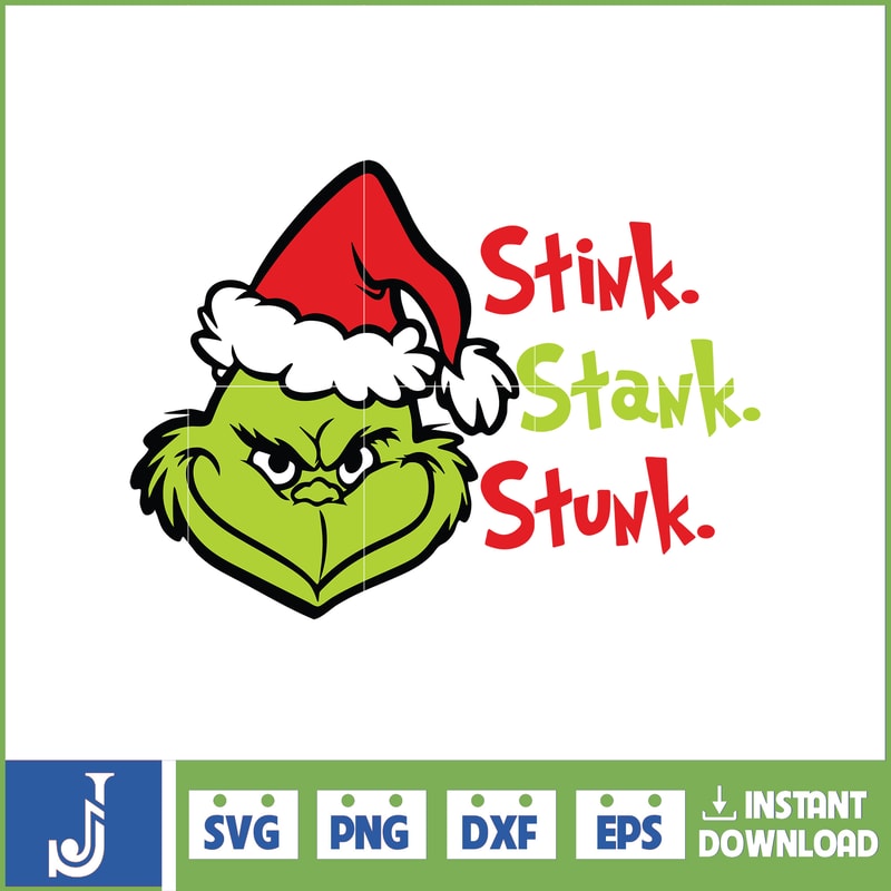 Grinch Svg, Grinch Christmas Svg, Grinch Clipart Files, Cricut and Silhouette Files Digital File (112).jpg