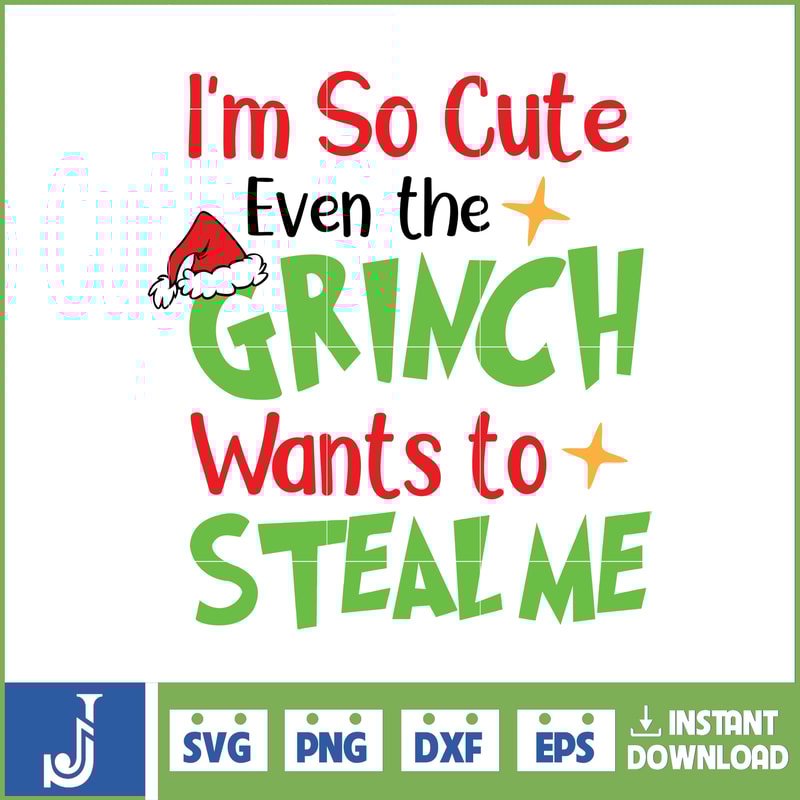 Grinch Svg, Grinch Christmas Svg, Grinch Clipart Files, Cricut and Silhouette Files Digital File (116).jpg