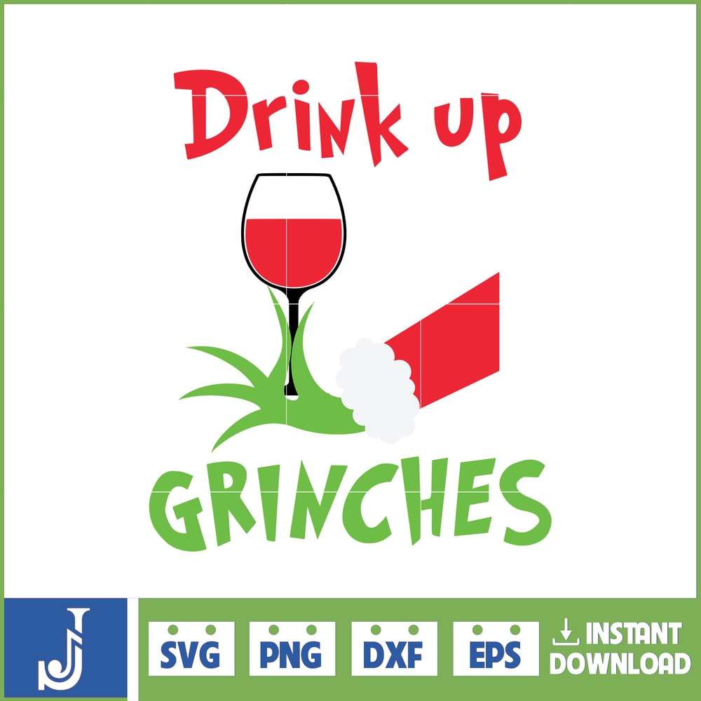 Grinch Svg, Grinch Christmas Svg, Grinch Clipart Files, Cricut and Silhouette Files Digital File (131).jpg