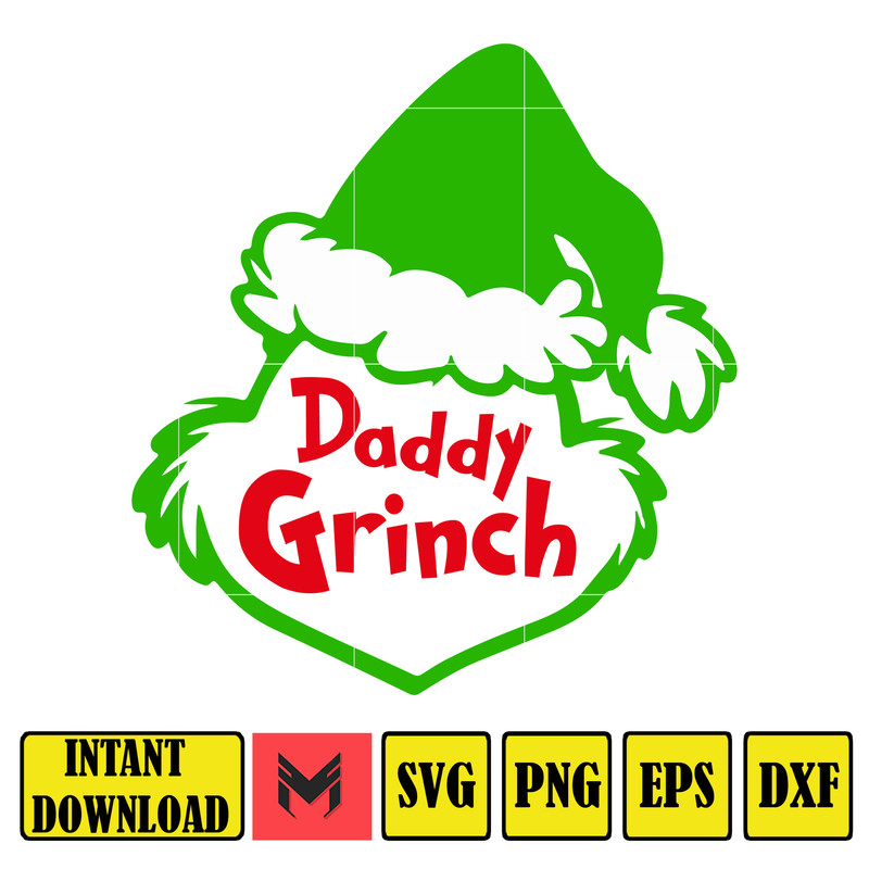Grinch Svg, Grinch Christmas Svg, Grinch Clipart Files, Cricut and Silhouette Files Digital File (86).jpg