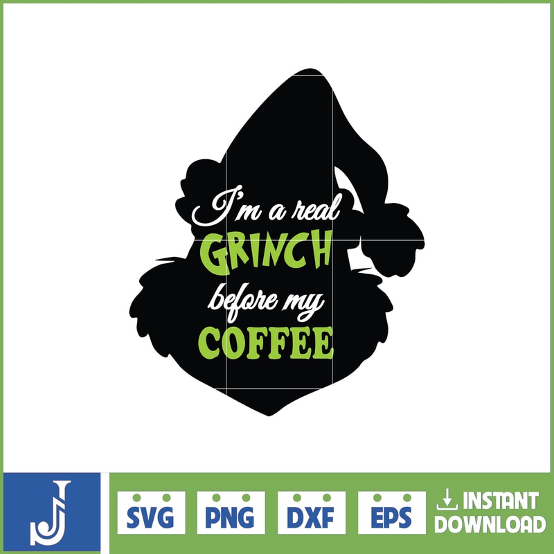 Grinch Svg, Grinch Christmas Svg, Grinch Clipart Files, Cricut and Silhouette Files Digital File (177).jpg