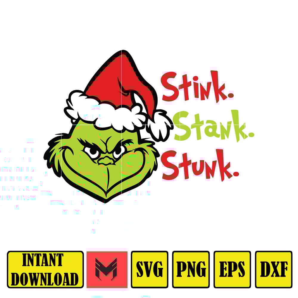 Grinch Svg, Grinch Christmas Svg, Grinch Clipart Files, Cricut and Silhouette Files Digital File (112).jpg