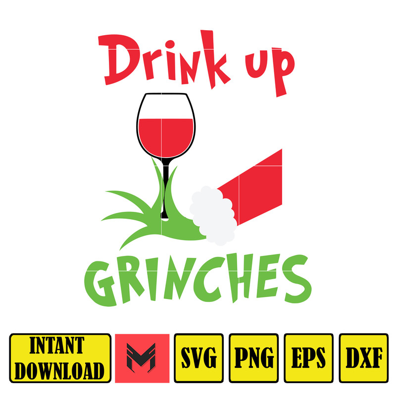 Grinch Svg, Grinch Christmas Svg, Grinch Clipart Files, Cricut and Silhouette Files Digital File (131).jpg