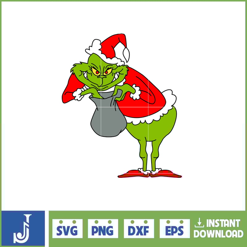 Grinch Svg, Grinch Christmas Svg, Grinch Clipart Files, Cricut and Silhouette Files Digital File (15).jpg