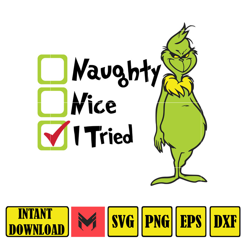 Grinch Svg, Grinch Christmas Svg, Grinch Clipart Files, Cricut and Silhouette Files Digital File (157).jpg