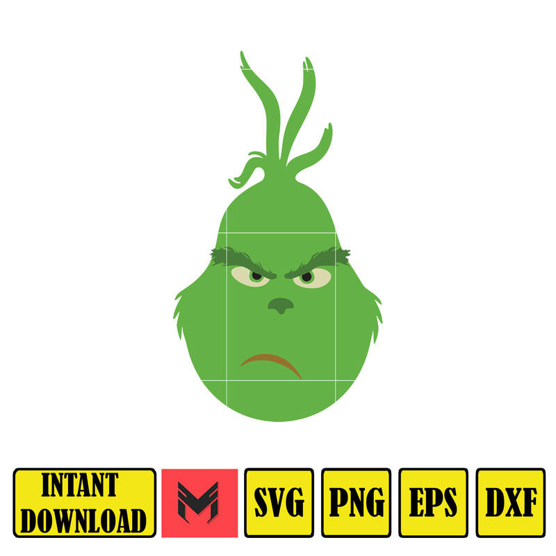 Grinch Svg, Grinch Christmas Svg, Grinch Clipart Files, Cricut and Silhouette Files Digital File (172).jpg