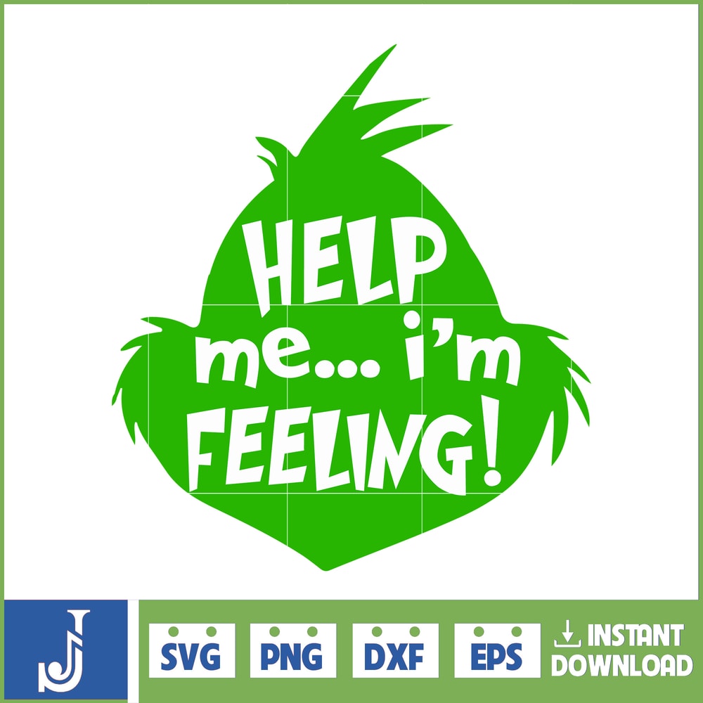 Grinch Svg, Grinch Christmas Svg, Grinch Clipart Files, Cricut and Silhouette Files Digital File (46).jpg