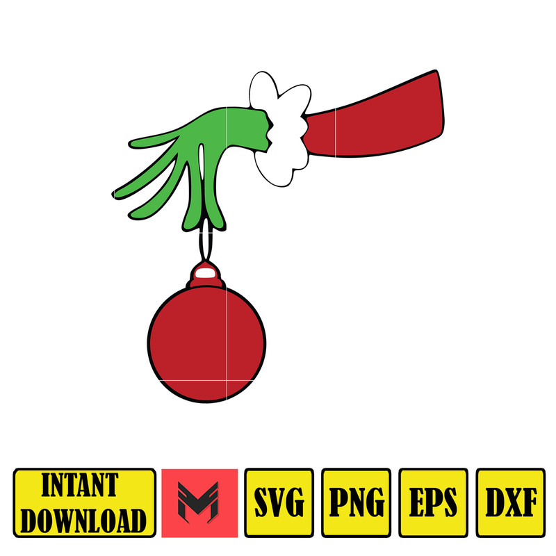 Grinch Svg, Grinch Christmas Svg, Grinch Clipart Files, Cricut and Silhouette Files Digital File (189).jpg