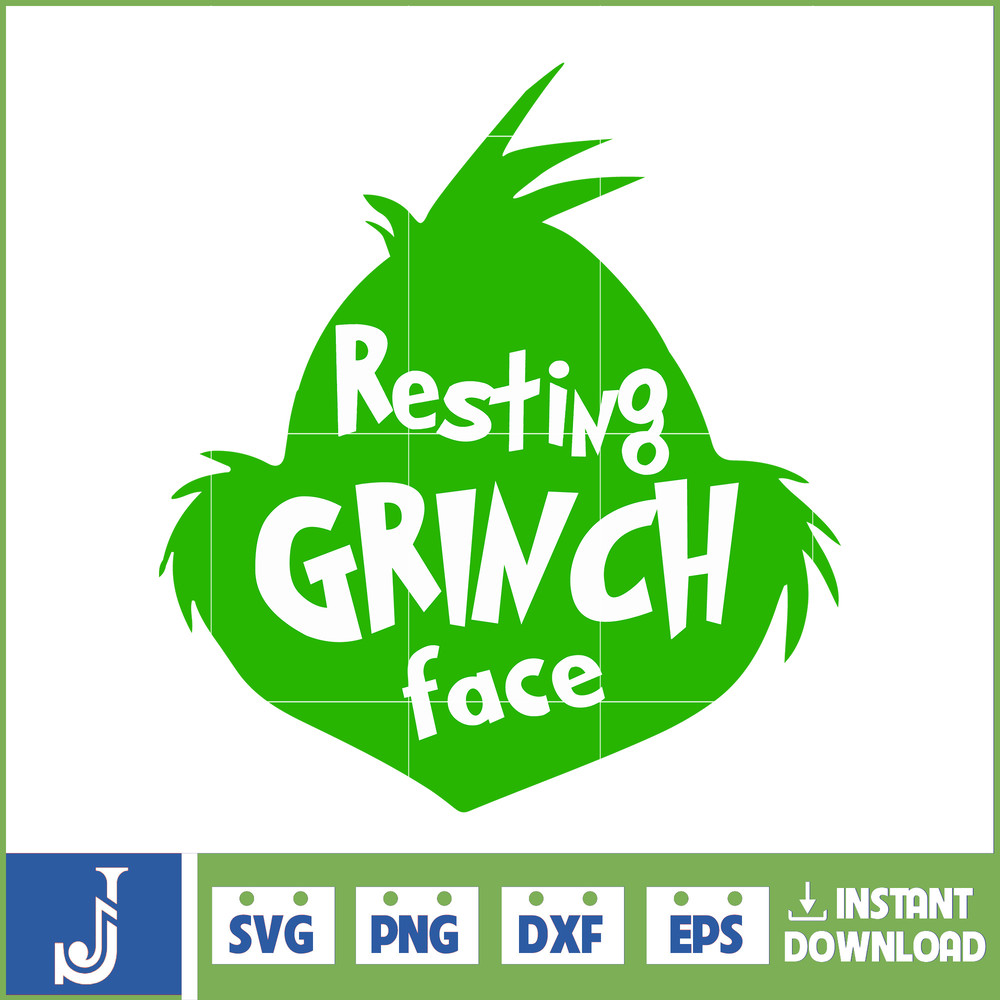 Grinch Svg, Grinch Christmas Svg, Grinch Clipart Files, Cricut and Silhouette Files Digital File (60).jpg