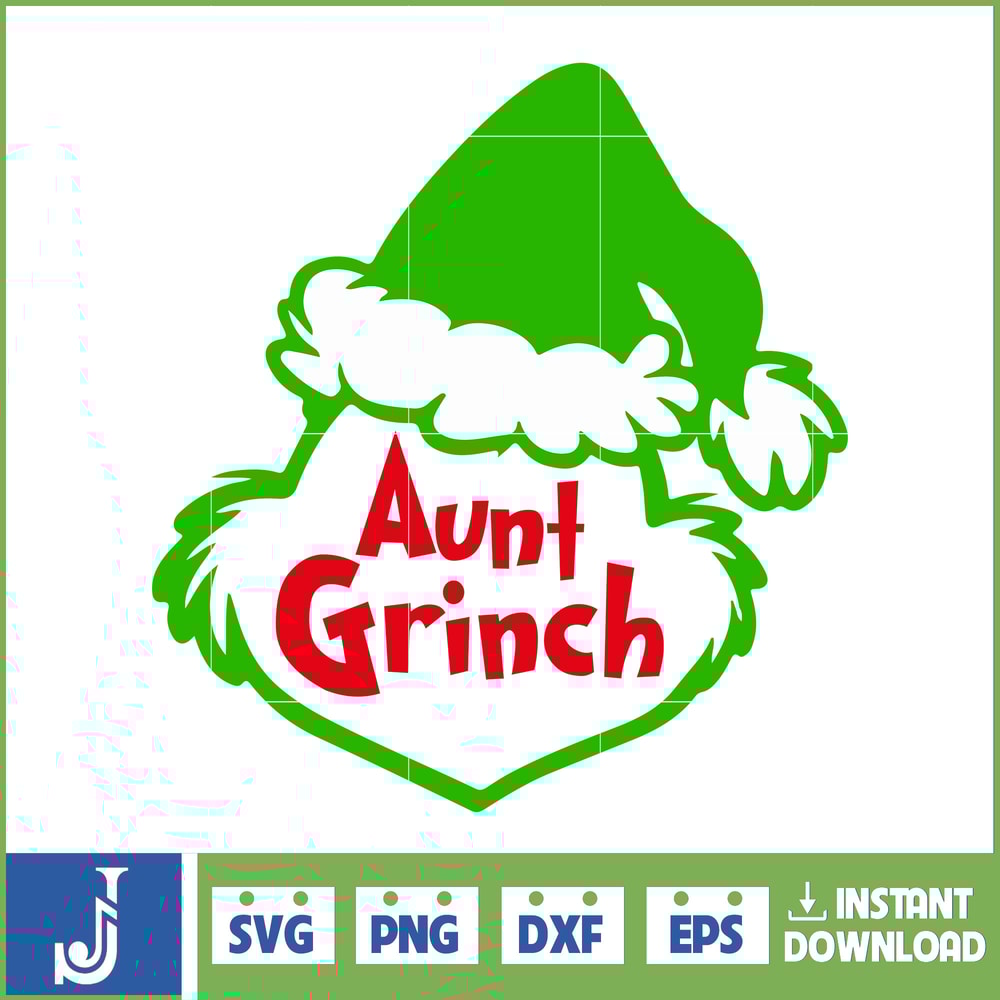 Grinch Svg, Grinch Christmas Svg, Grinch Clipart Files, Cricut and Silhouette Files Digital File (79).jpg
