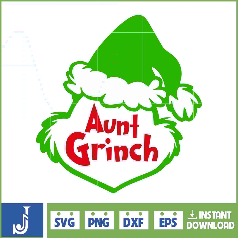 Grinch Svg, Grinch Christmas Svg, Grinch Clipart Files, Cricut and Silhouette Files Digital File (79).jpg